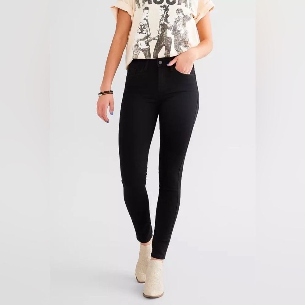 Flying Monkey Black High-Rise Skinny Jeans